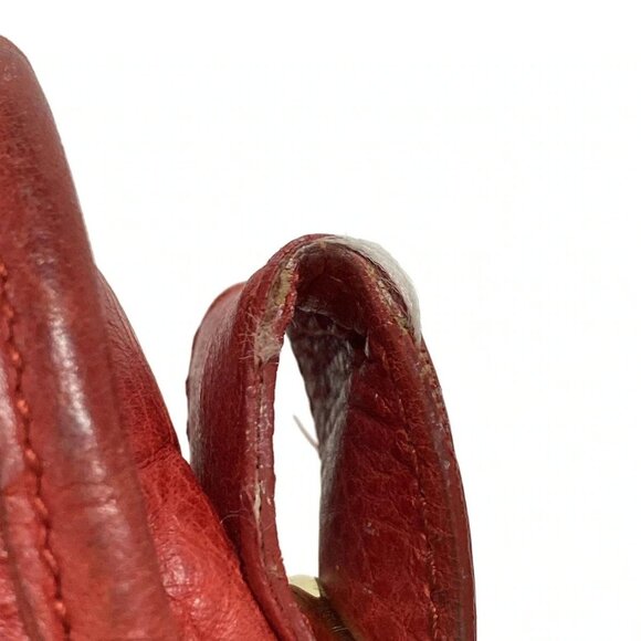 Auth BALENCIAGA The Giant City 173084 Red Leather - Handbag - Picture 13 of 16